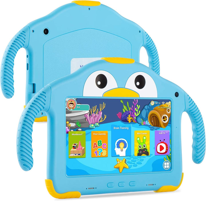 Tablet para niños pequeños Tablet Android para niños con WiFi doble...