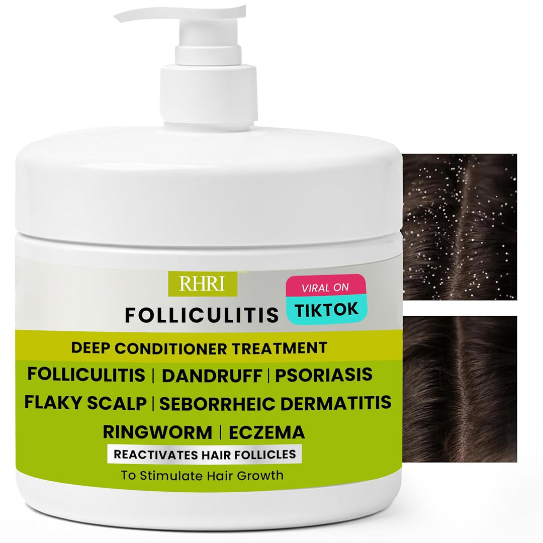 Acondicionador profundo de foliculitis | Tratamiento eficaz del cue...