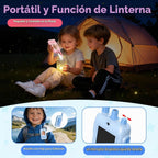 Walkie Talkies de video recargables para niños: 1.5 veces más duración de