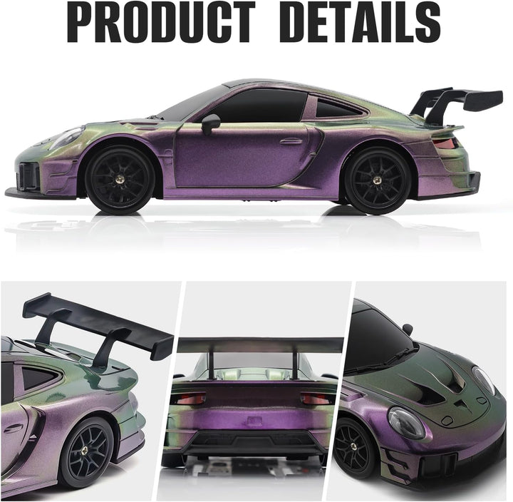 Aka Supaku Coche de deriva a control remoto, 1:24 4WD, vehículo con...