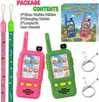 Aikmi Walkie Talkies de video para niños, juguete para niño y niña