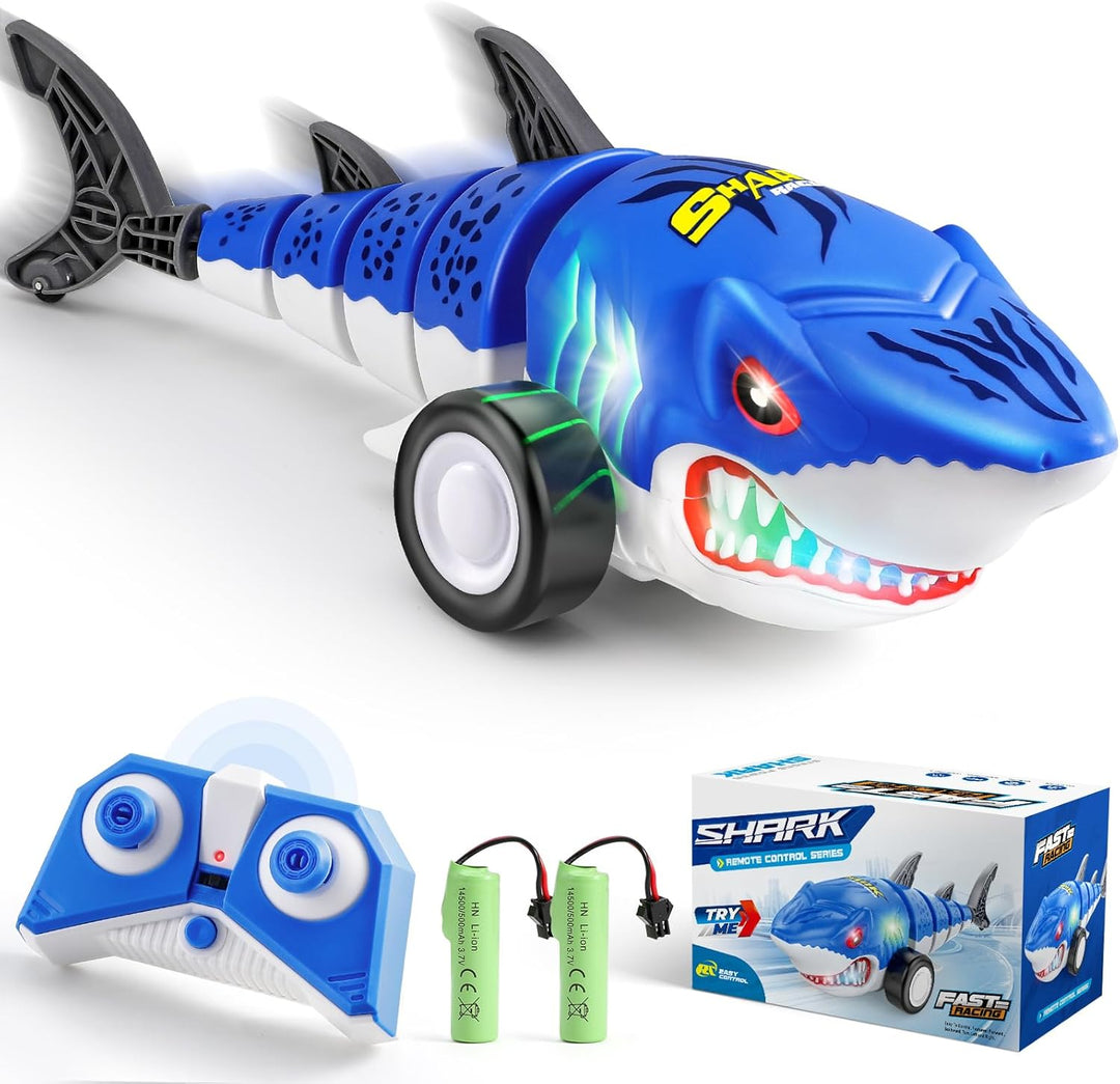 Coche de control remoto de tiburón para niños 24Ghz