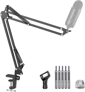 InnoGear, soporte de brazo tijera ajustable de estudio con suspensi...