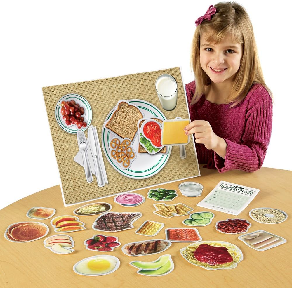 Learning Resources Alimentos magnéticos saludables