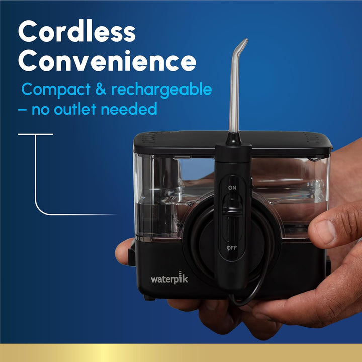 Waterpik ION - Irrigador dental profesional, recargable y portátil...