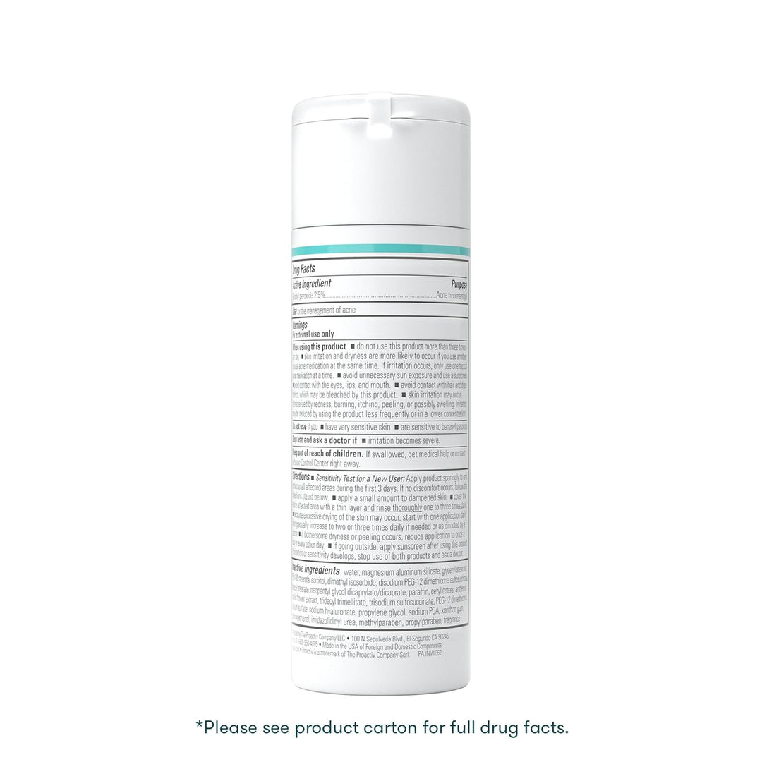 Proactiv Limpiador de acné \u2013 Lavado facial de peróxido de benz...