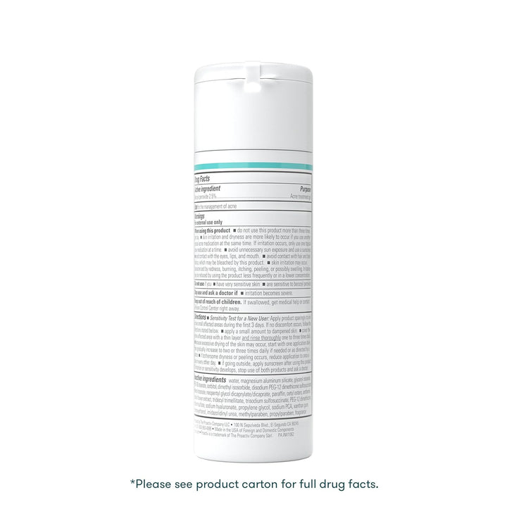 Proactiv Limpiador de acné \u2013 Lavado facial de peróxido de benz...