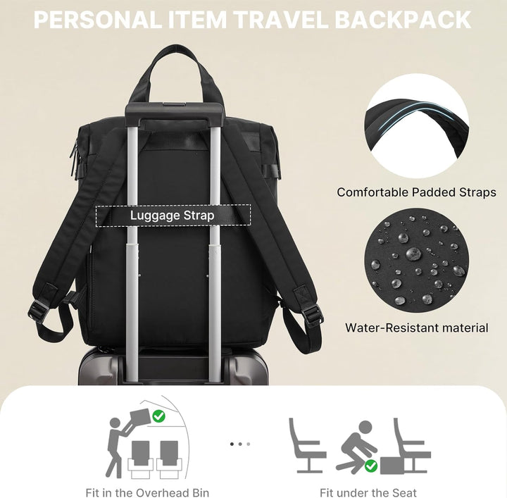 G4Free Mochila para laptop de 15.6 pulgadas para hombres y mujeres,...