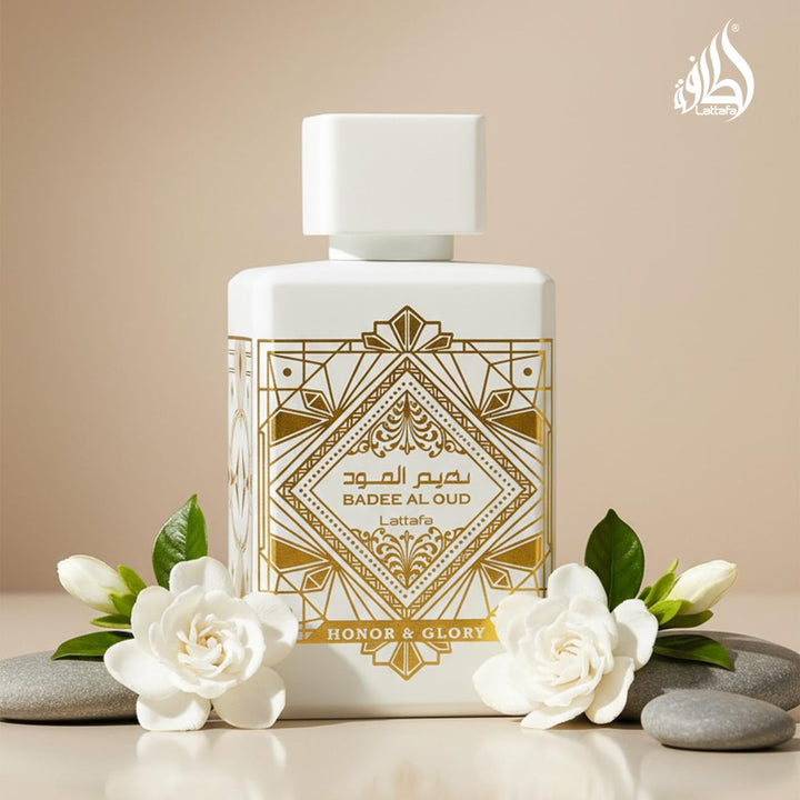 Lattafa Bade'e Al Oud Honor &amp; Glory - Fragancia duradera de...