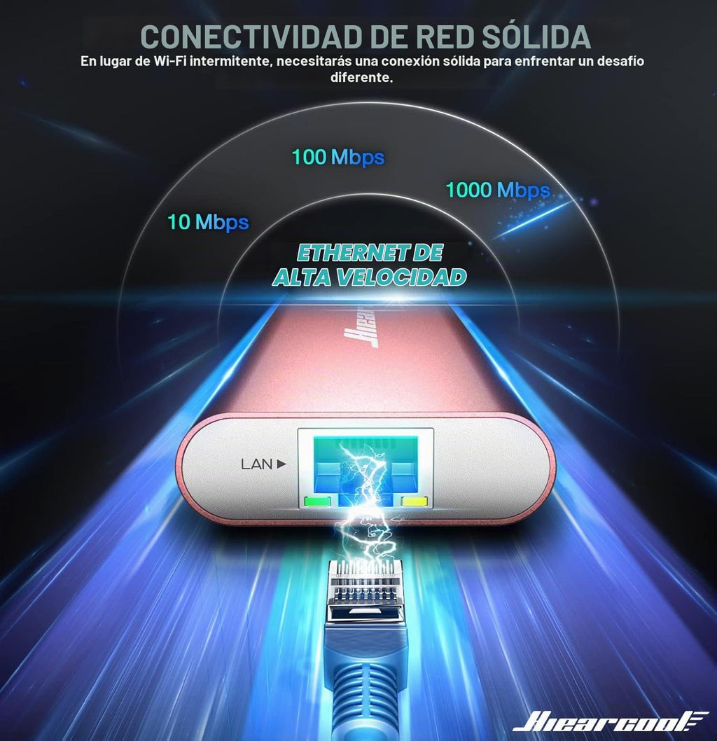 Hiearcool, UCN3610, hub USB 3.0