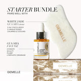 GEMELLE Aceite Facial Linfático Gua Sha | Ganador de 10 Premios | V...
