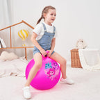 Pelota de tolva para niños de 3 a 8 años, bola hinchable de 18 pulgadas con asa, unicornio