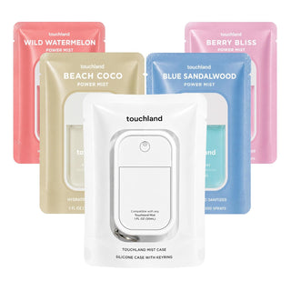 Touchland Spray Desinfectante Hidratante para Manos, DREAM 5 Set (S...