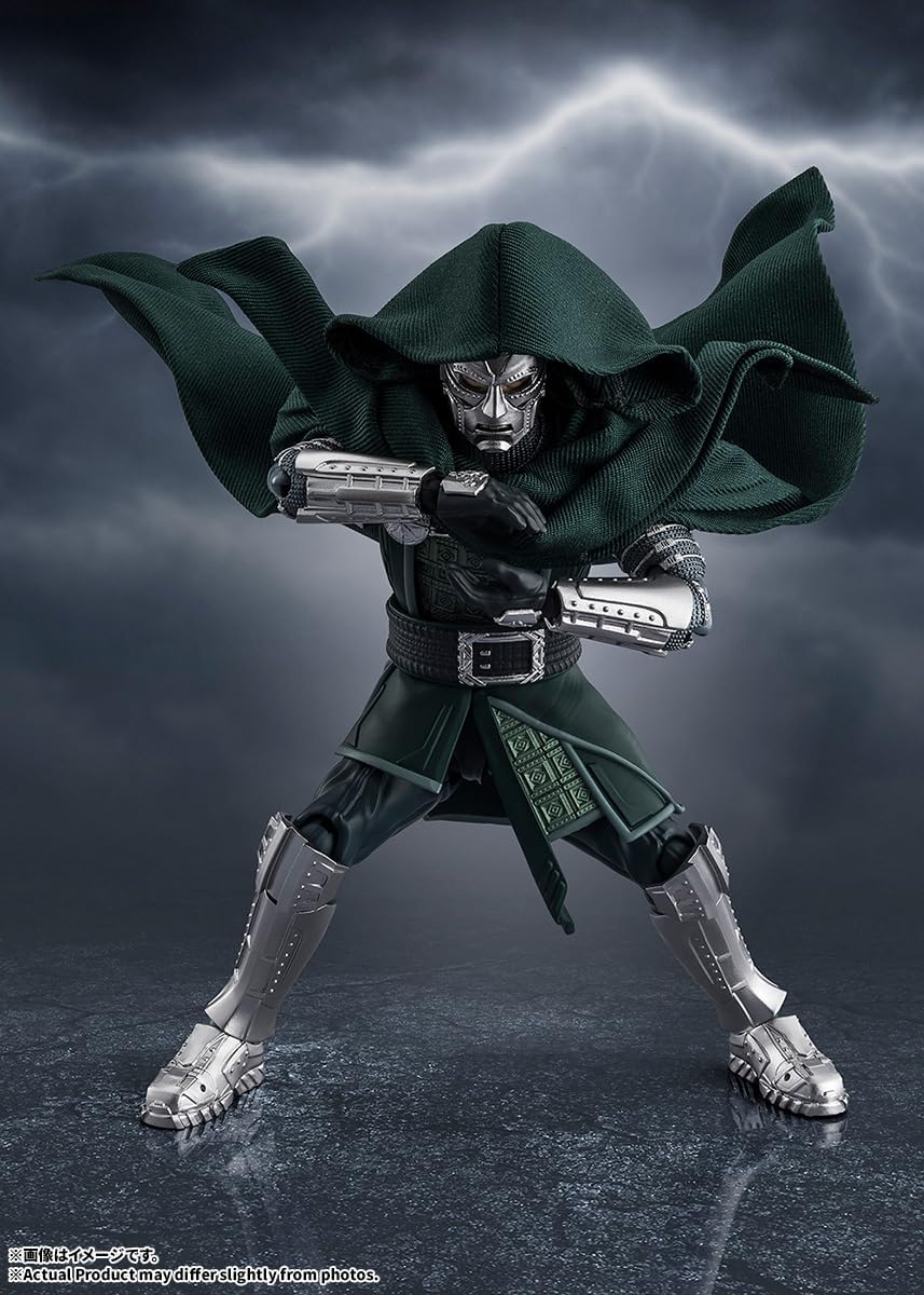 TAMASHII NATIONS - Marvel - Doctor Doom (Avengers: Doomsday) S.H.Figuarts Figura de acción