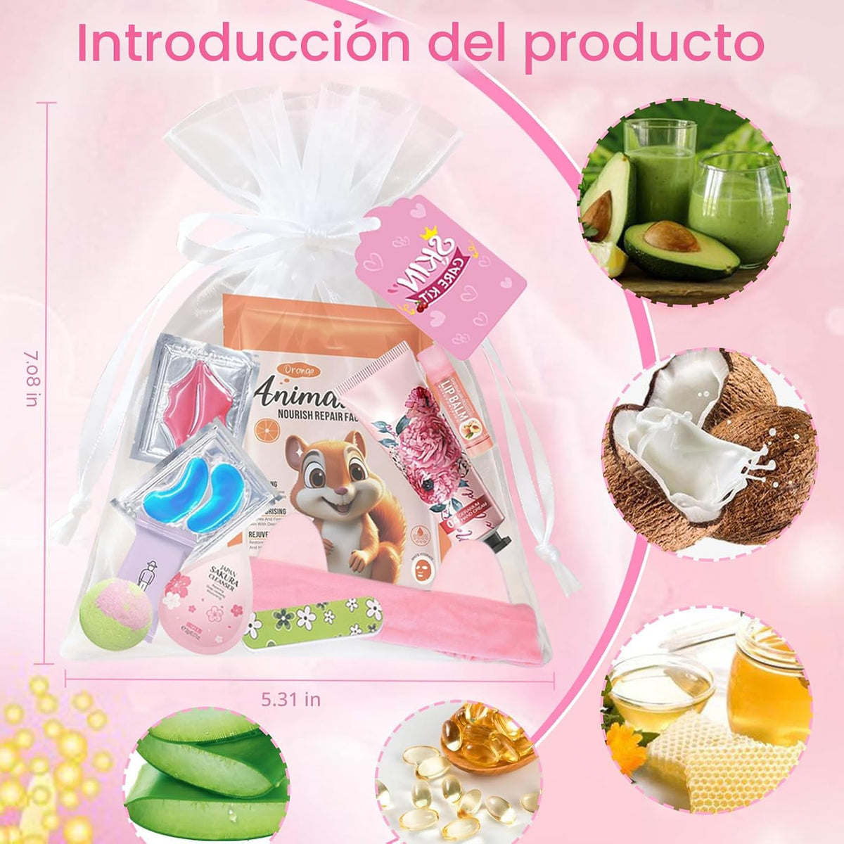 144 piezas de suministros de fiesta de spa para mujeres, artículos...