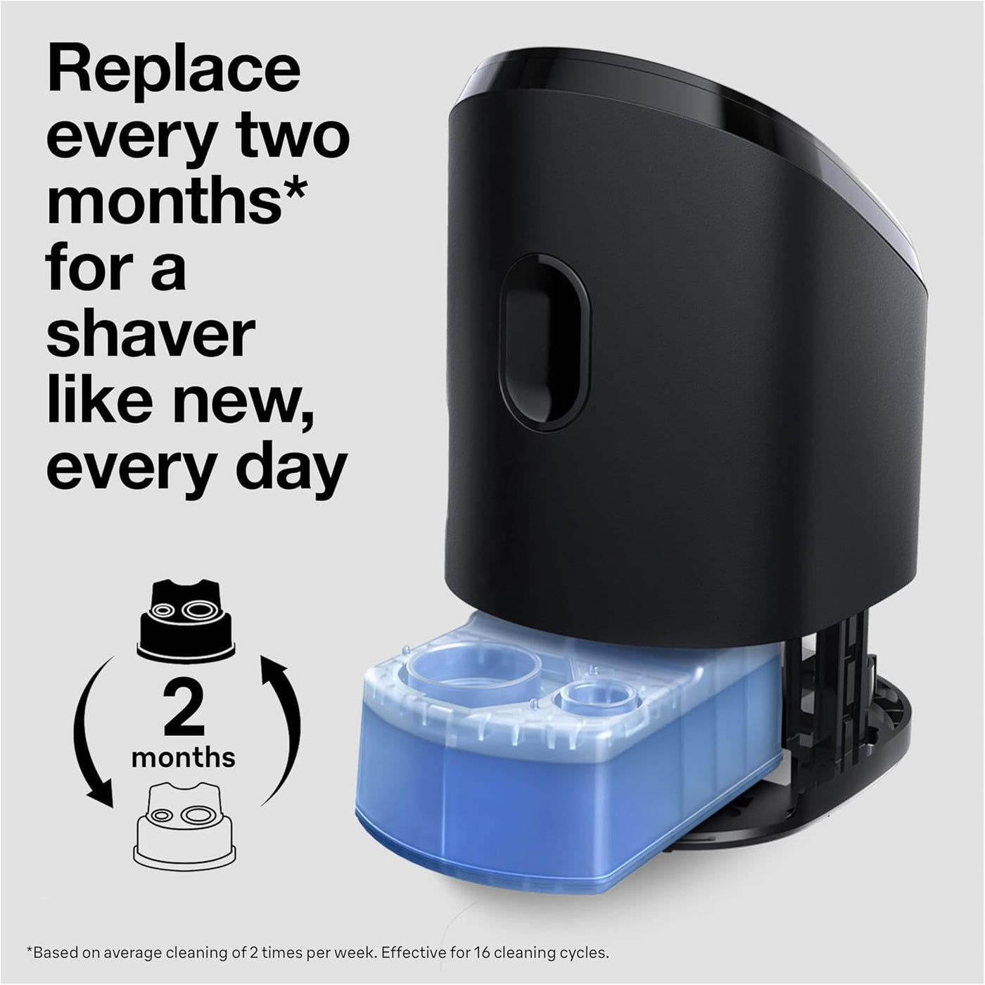 Braun - Cartuchos de recambio CCR, 4 unidades, cartuchos Clean & Renew