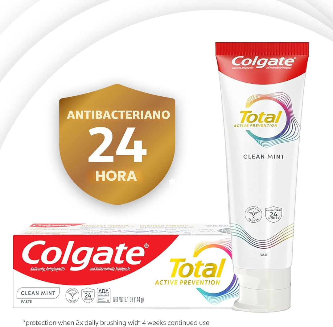 Colgate Total Active Prevention Clean Mint pasta dental, pasta dent...