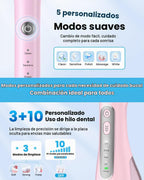 JTF Electric Toothbrush & Water Flosser Combo, 2-1 Portable Oral Clean Kit