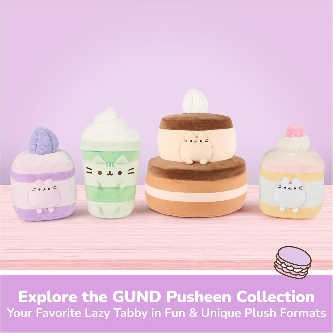 GUND Pusheen - Peluche Squisheen del 15º aniversario, juguete espon...