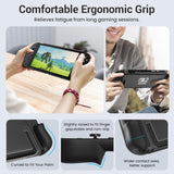 Switch 2 Case PC Front Cover Dockable TPU Ergonomic Grip