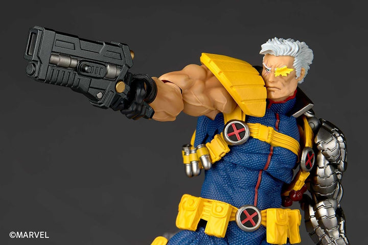 Kaiyodo Revoltech Amazing Yamaguchi X-Men Cable versión 1.5, altura...