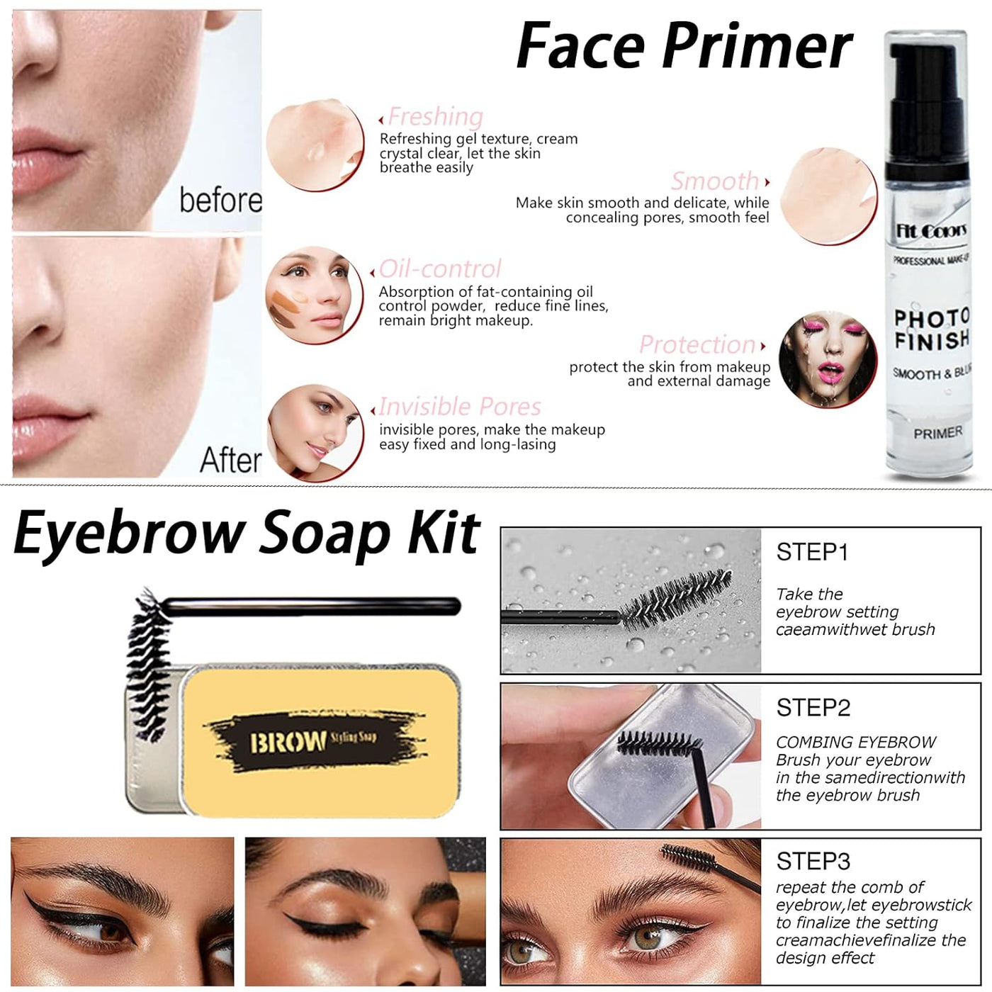 Kit completo de maquillaje todo en uno para mujeres, juego de maqui...