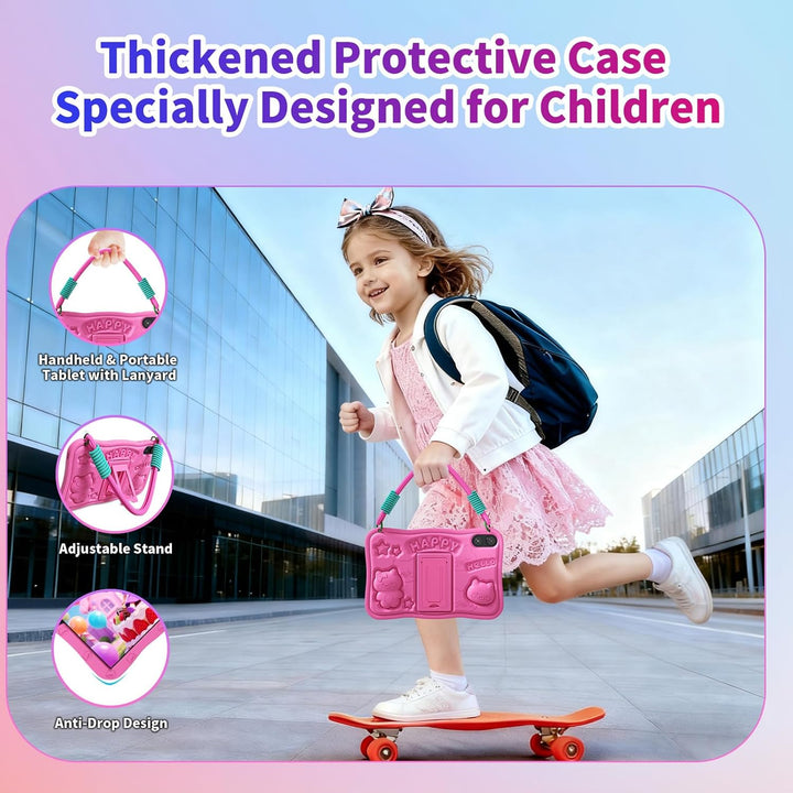 NEWISION Tablet de 10 pulgadas para niños, Android 15 Tablet educat...
