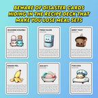 Juego de cartas de comida asiática | Juego de estrategia familiar para adultos, adolescentes y niños | A partir de 7 años | 2-6 jugadores | Tiempo de juego promedio de 10 a 30
