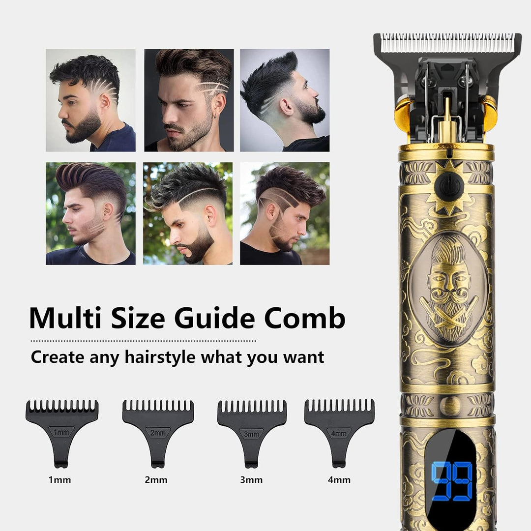 Saoilli Cortador de pelo profesional para hombres, juego de cortape...