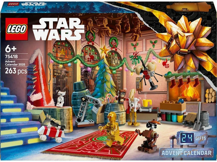 Lego 75418 Calendario de Adviento Star Wars 2025 Juguetes de Constr...