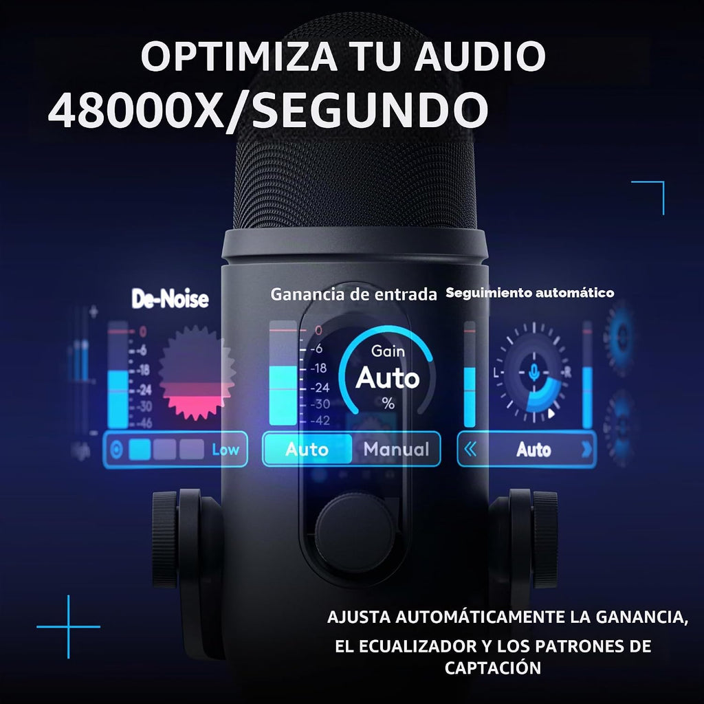 Logitech G Blue Yeti 2 Micrófono USB para juegos - Negro