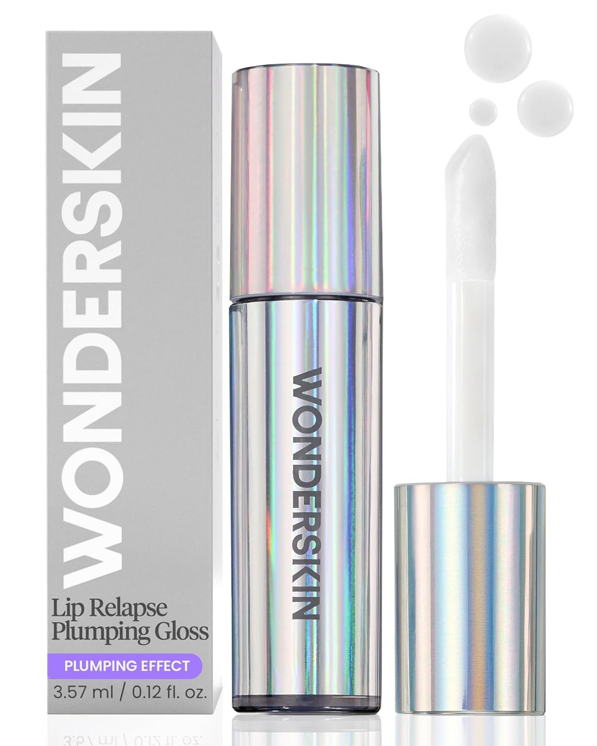 Wonderskin Lip Plumper Gloss \u2013 Brillo voluminoso de recaída de...