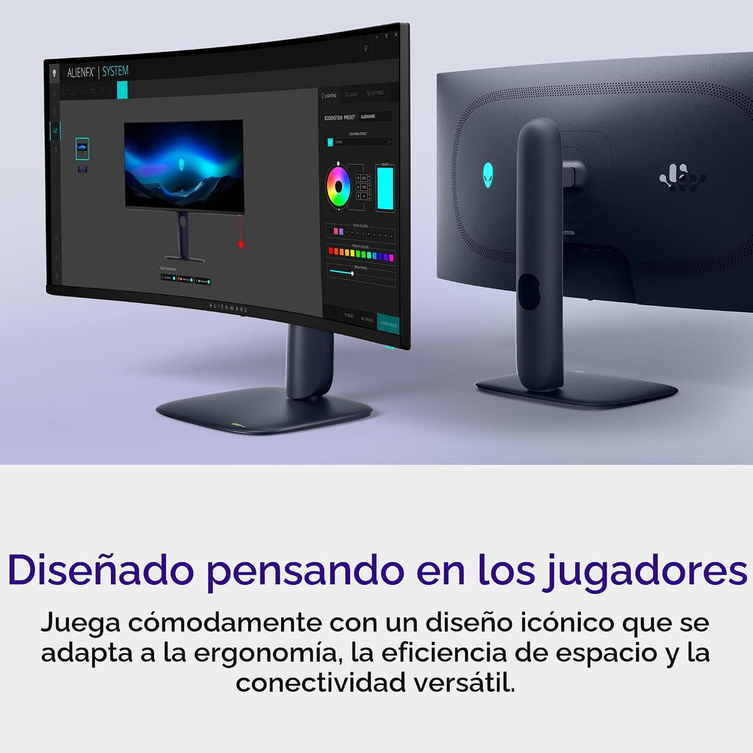 Alienware 34 240Hz QD-OLED monitor curvo para videojuegos - AW3425D...