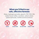 EverSmile Espuma limpiadora de protección bucal, menta fresca, 1.9...