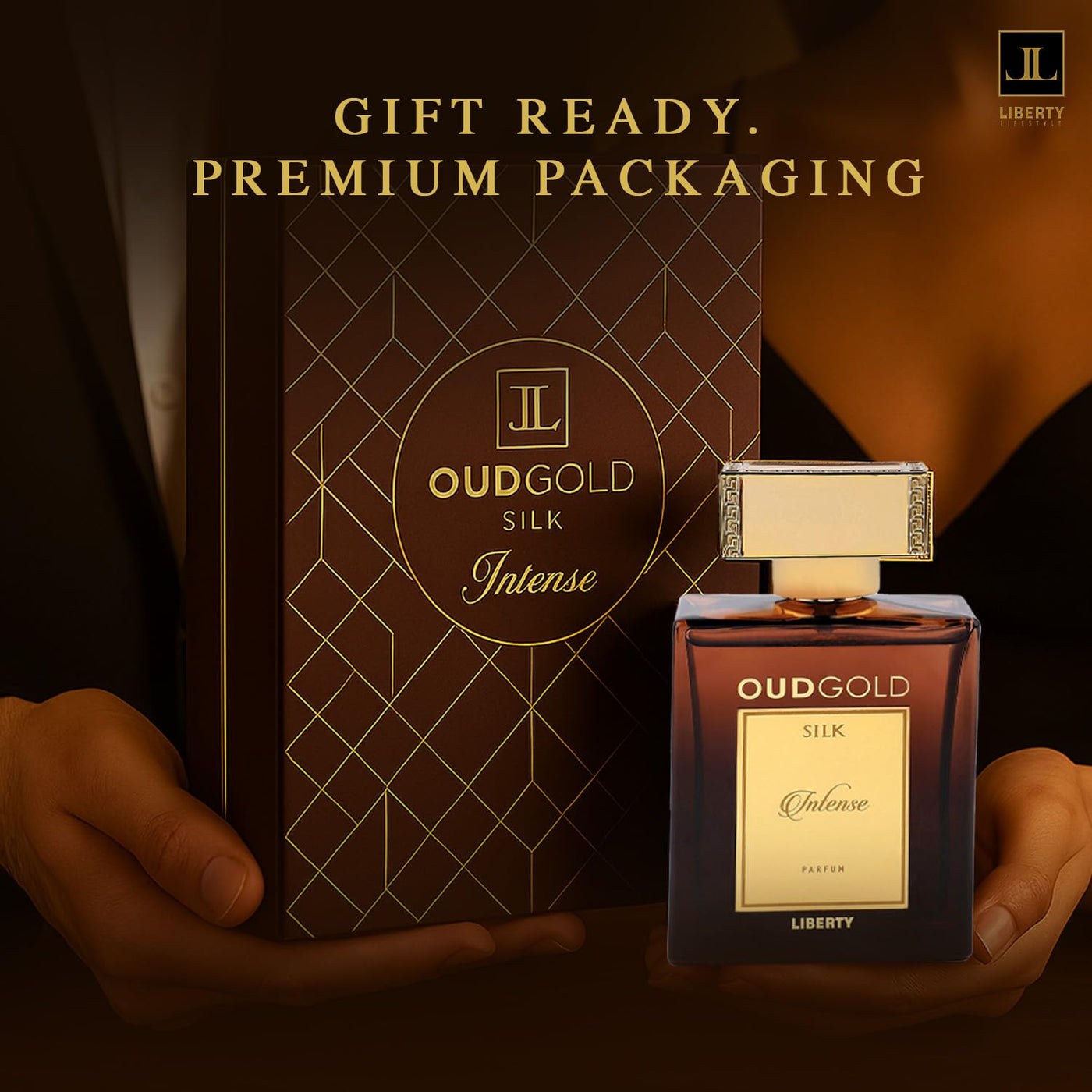 Liberty Premium Oud Luxury Seductive Long Lasting (3 días) OudGold...