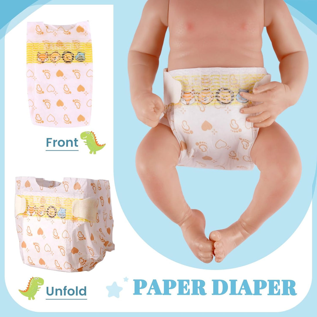 BABESIDE 18 piezas de accesorios de muñeca Reborn para muñecas de 1...