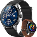 Fitpolo Reloj inteligente para hombre y mujer, Android y iPhone (2 bandas