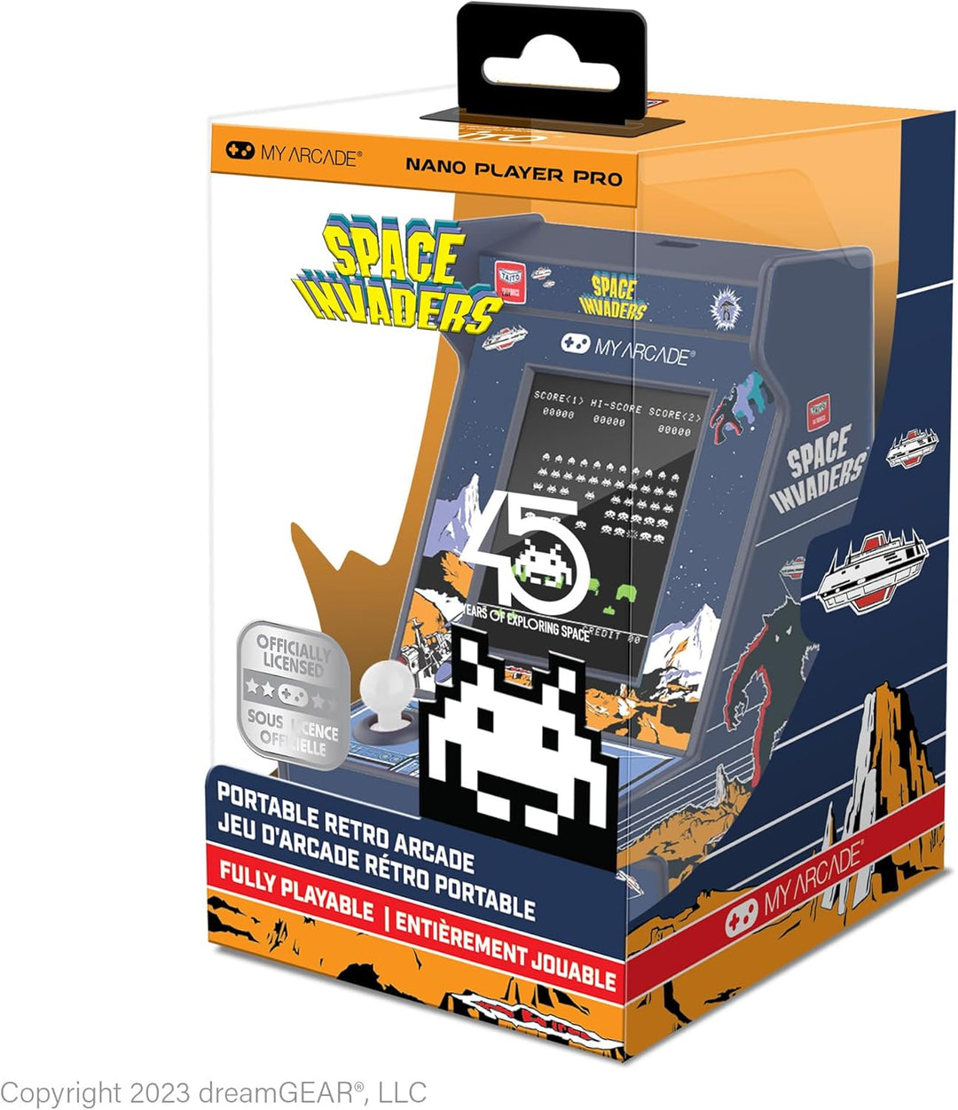 My Arcade Space Invaders Nano Player - Arcade Classics 4.8" Por...