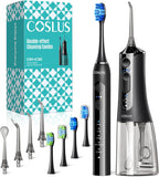 COSLUS C51C30 - Cepillo de dientes eléctrico para irrigador de agua