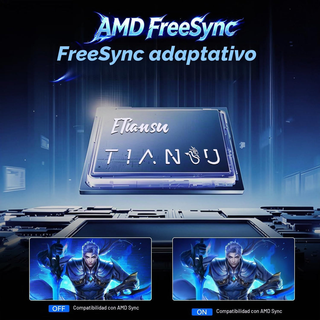 ETiansu Monitor de juegos de 27 pulgadas 360Hz, 2K QHD (2560x1440)...