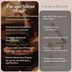 Juego de cuencos tibetanos – Cuenco de meditación fácil de jugar y apto para principiantes con cojín y mazo | Alivio del estrés y atención plena | Listo para regalo