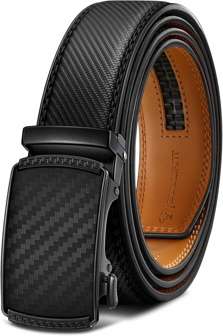 BULLIANT Cinturón para Hombre, Cinturón de Trinquete Deslizante Aju...