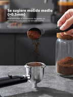 Máquina de café espresso Reemix de 3.5 bar, 800 W de tamaño compacto