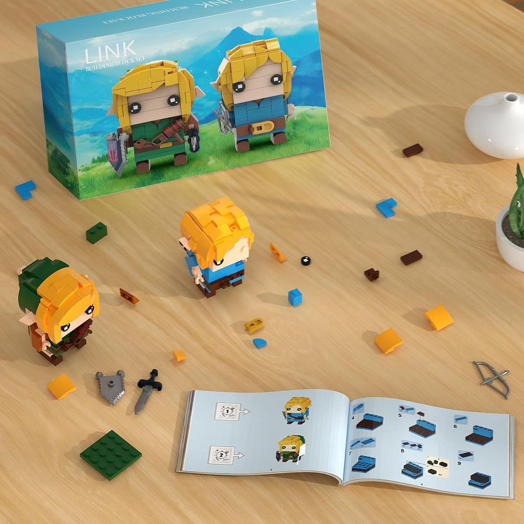 Latephiy BOTW Link - Juego de construcción de figuras de personajes...