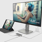 j5create Adaptador múltiple USB-C 9 en 1 HDMI/Ethernet/USB 3.1