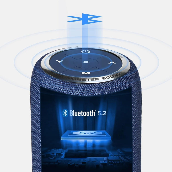 Monster S310 Altavoz Bluetooth actualizado, altavoz portátil de 30...
