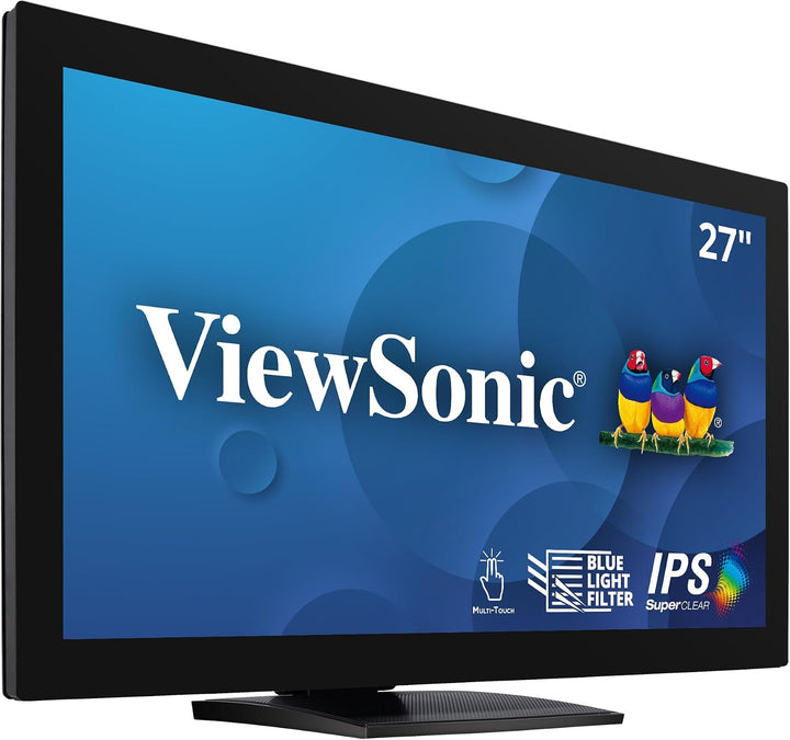 ViewSonic TD2760 Monitor de pantalla táctil de 27 pulgadas 1080p, m...