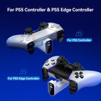 Cargador para controlador PS5, paquete de baterías para PlayStation DualSense y Edge