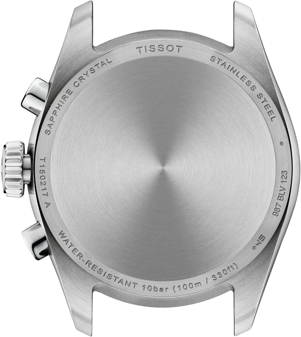 Tissot PR 100, cronógrafo de cuarzo suizo, 1.417 in, reloj para mujer