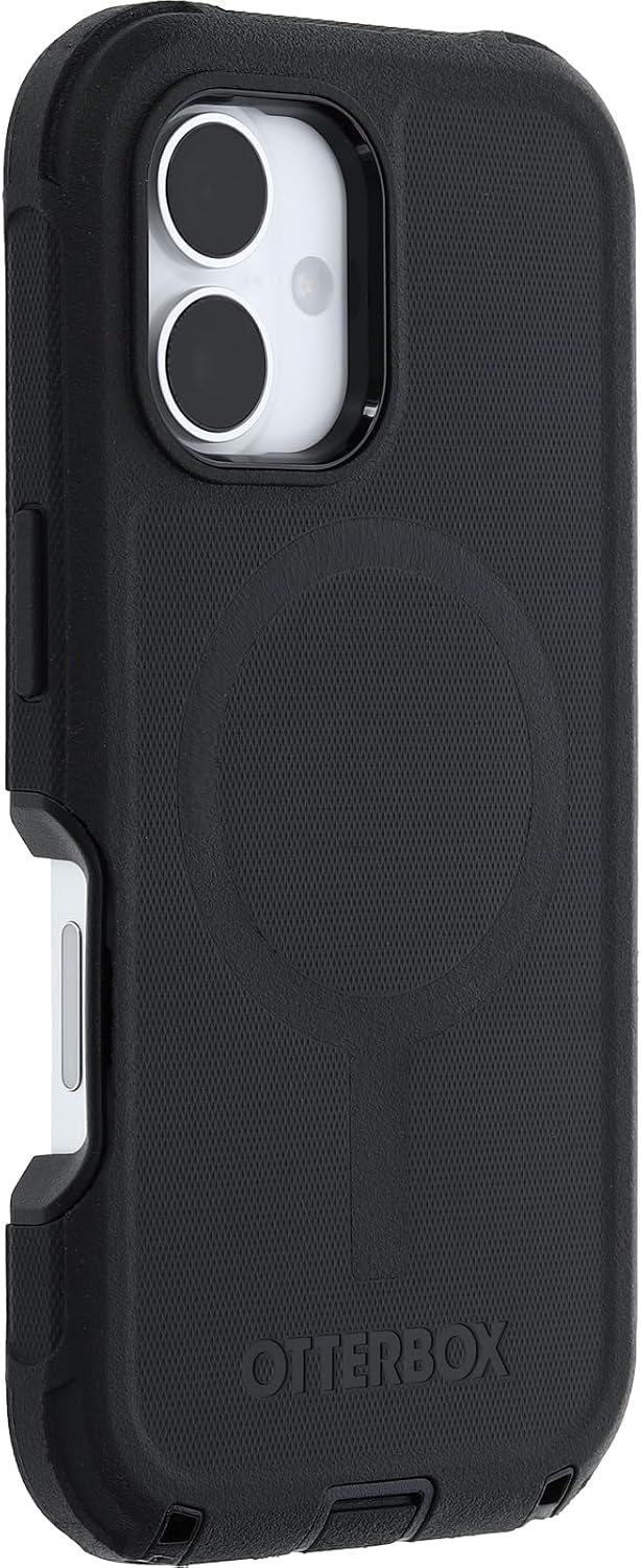 OtterBox iPhone 16 Defender Series Case - negro